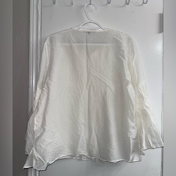 Kobi halperin white blouse size L - Picture 2 of 7